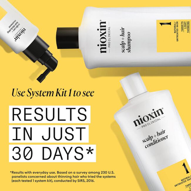 System Trial Kit 1, Cleanser, Scalp Therapy, Scalp Treatment