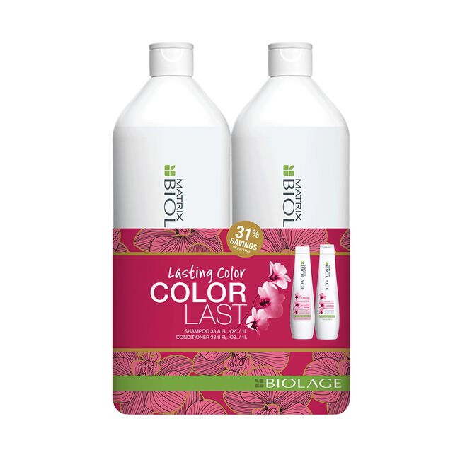 ColorLast Shampoo, Conditioner Liter Duo