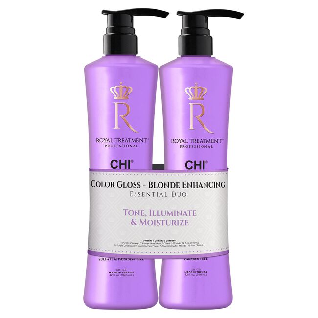 Royal Treatment Color Gloss Blonde Enhancing Essential Duo