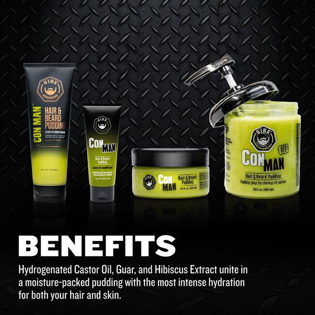 Con Man Hair & Beard Pudding