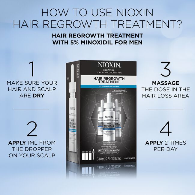 Hair Growth Treatment - Mens 90 Day Supply