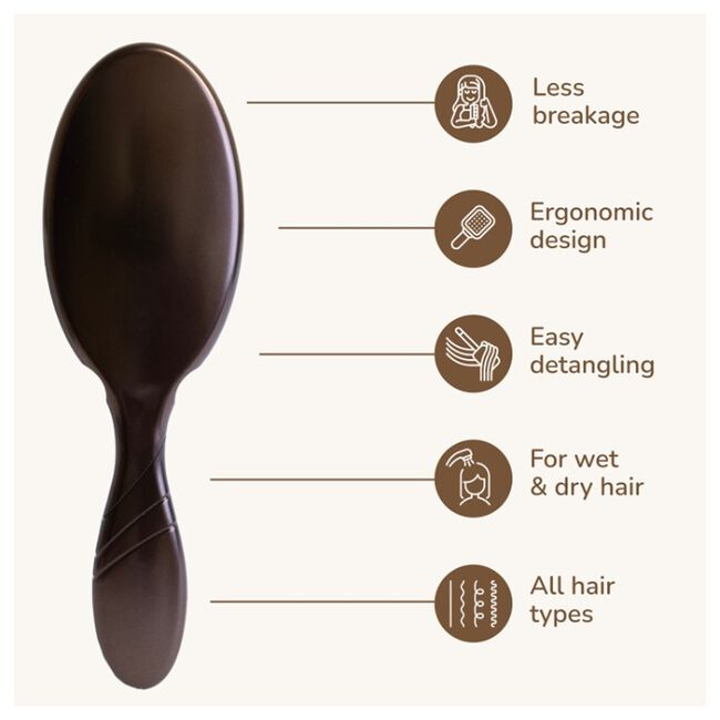 Patterned Poise Pro Detangler