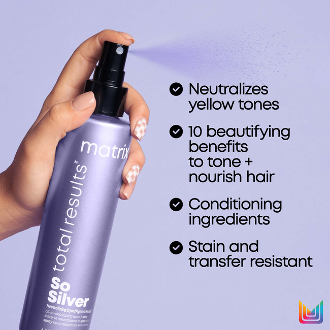 Total Results So Silver Toning Spray