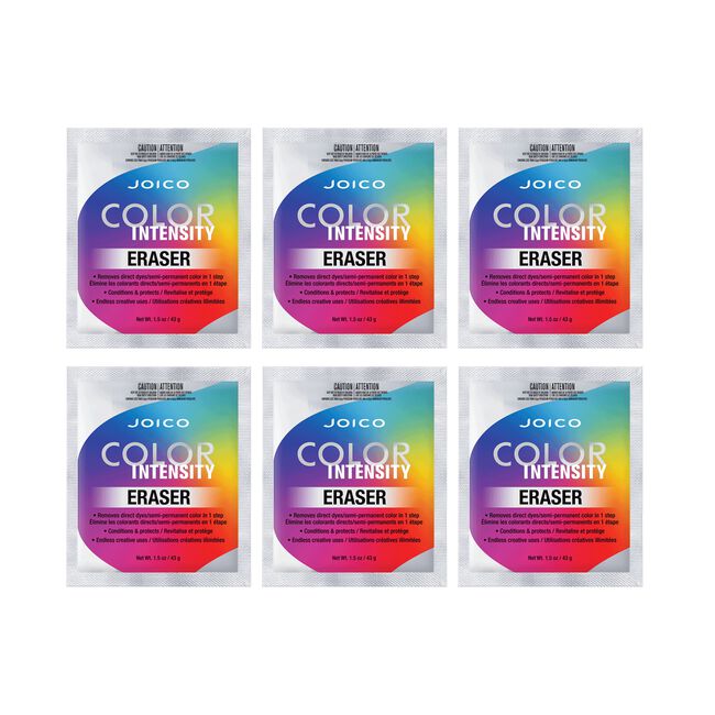 Color Intensity Eraser Packets - 6 Count