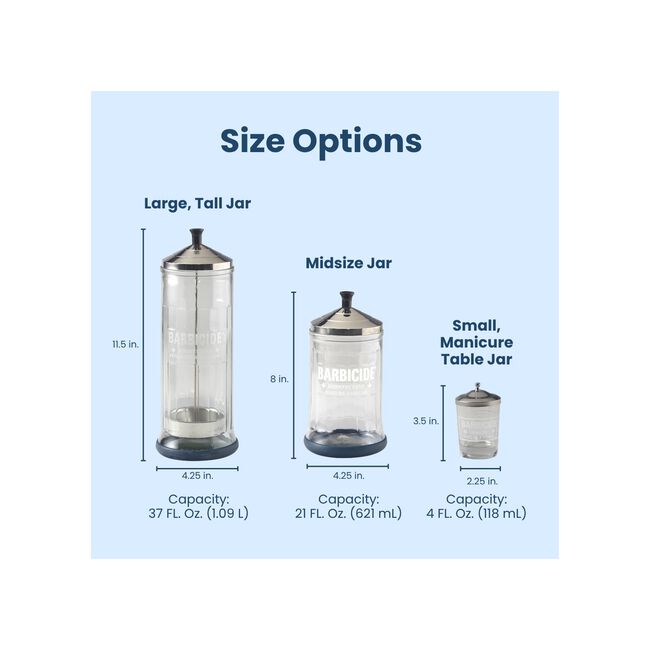 Barbicide Midsize Jar