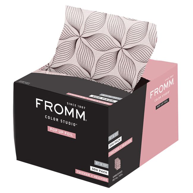 5 x 11 Embossed Pop Up Foil Petal Print