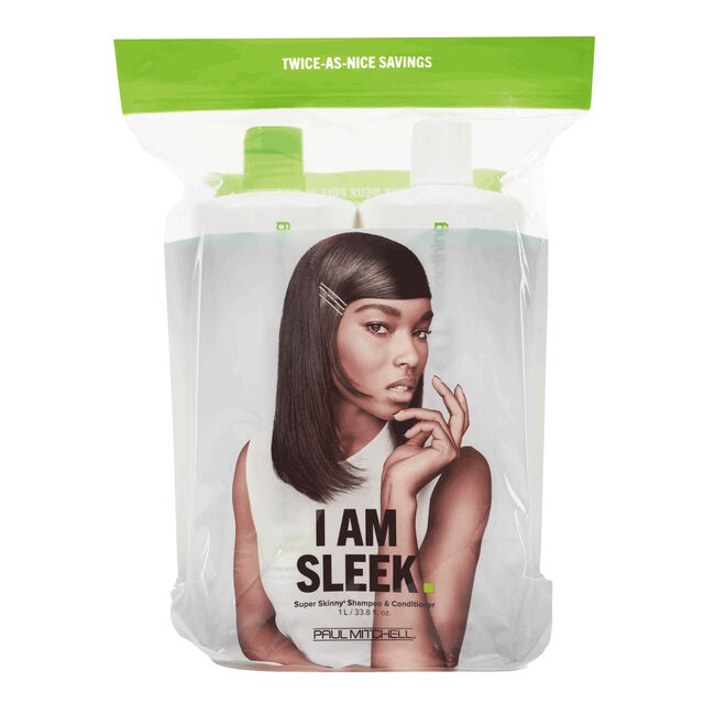 Super Skinny Shampoo & Conditioner Liter Duo