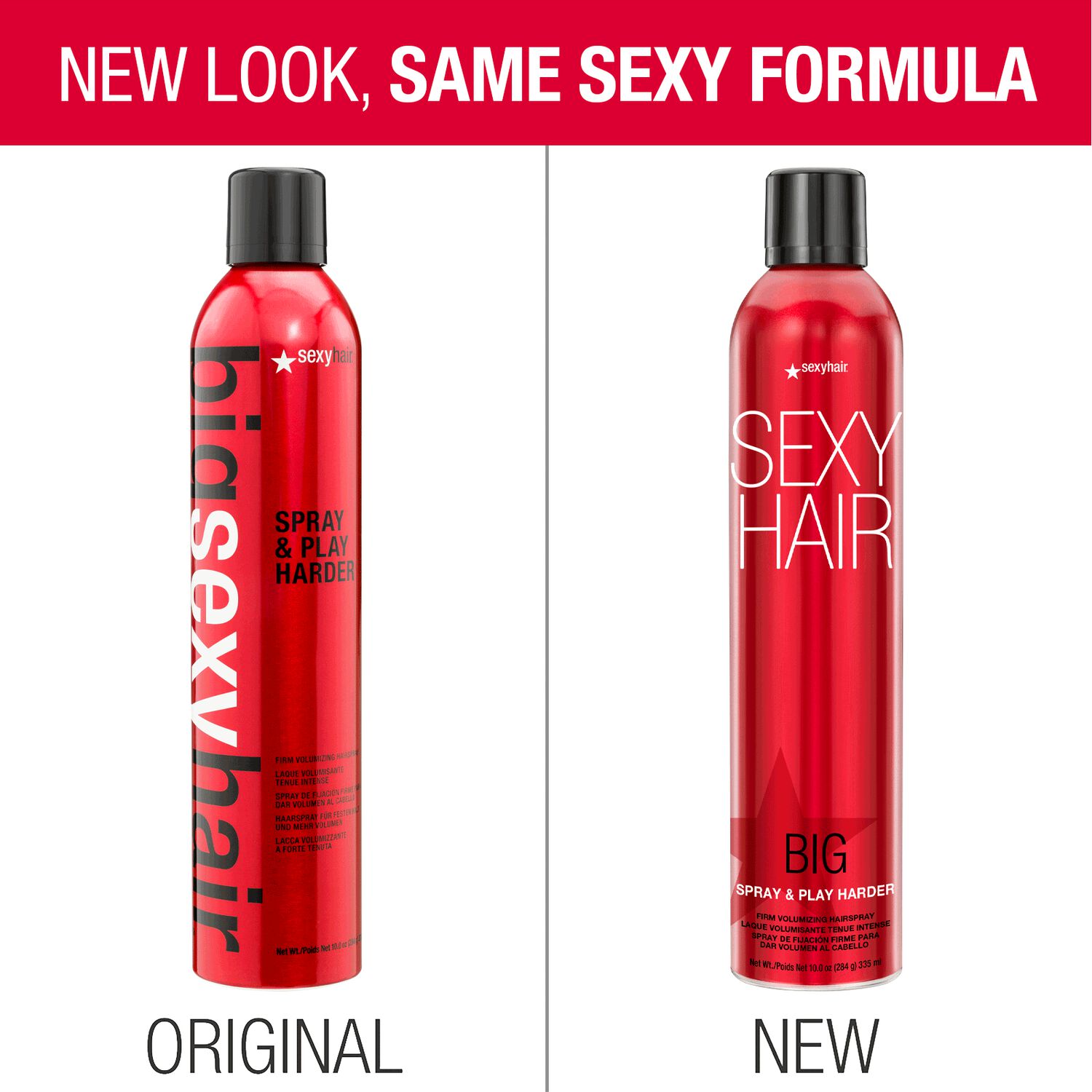 Big Sexy Hair Spray & Play Harder Firm Volumizing Hairspray - Sexy Hair Concepts CosmoProf