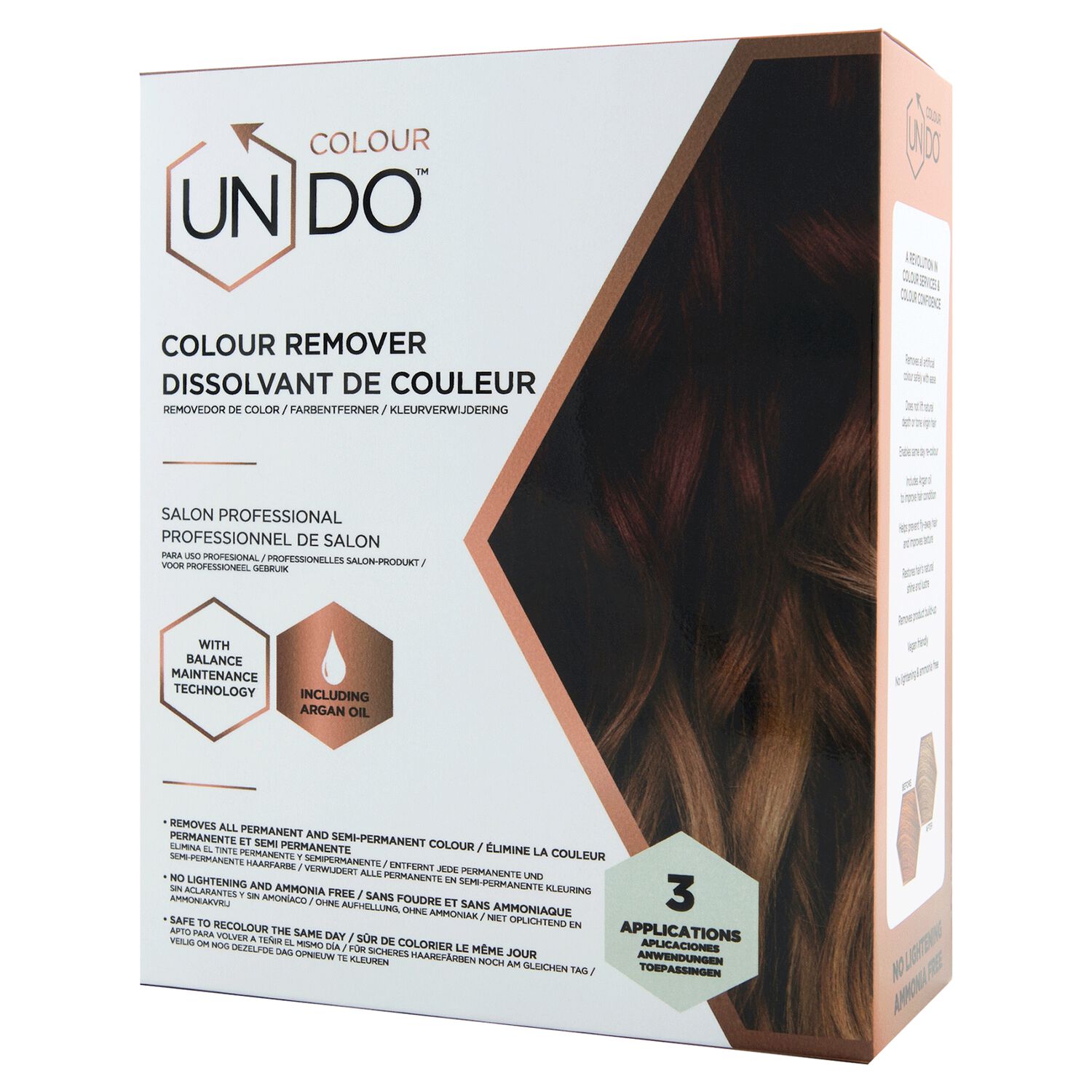 Colour Undo Hair Colour Remover, 3 Application Kit Colour Undo