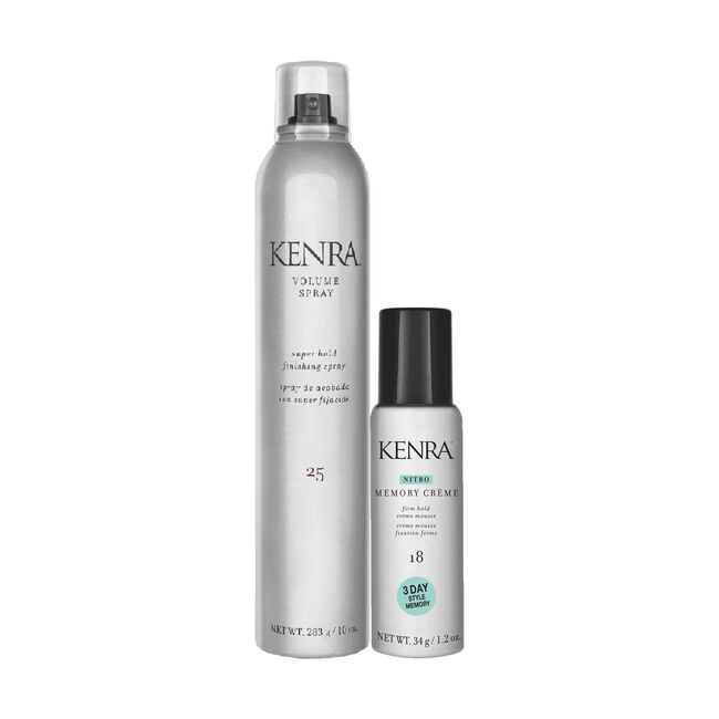 Volume Spray 25 55 VOC, Nitro Memory Creme 18 Kenra Professional