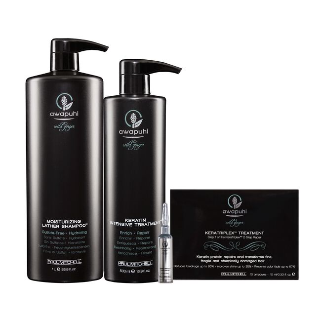 Awapuhi Keratin Shampoo, Treatment, Intensive Treatment