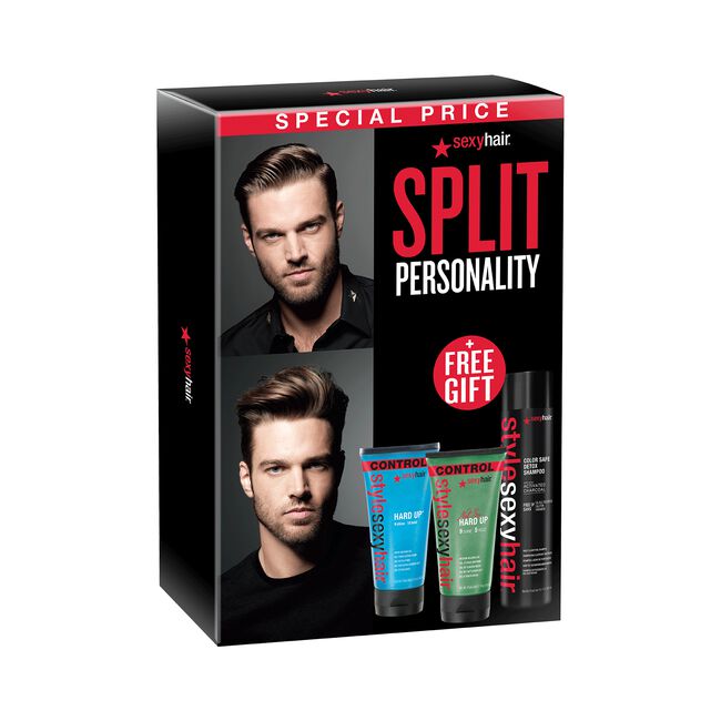 Style Sexy Hair Shampoo + Gel Trio for Men