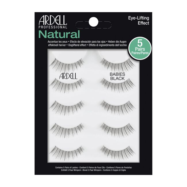 Black Natural Babies Lashes