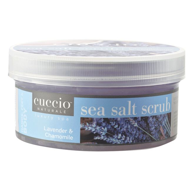 Cuccio Sea Salt Scrub - Lavender & Chamomile