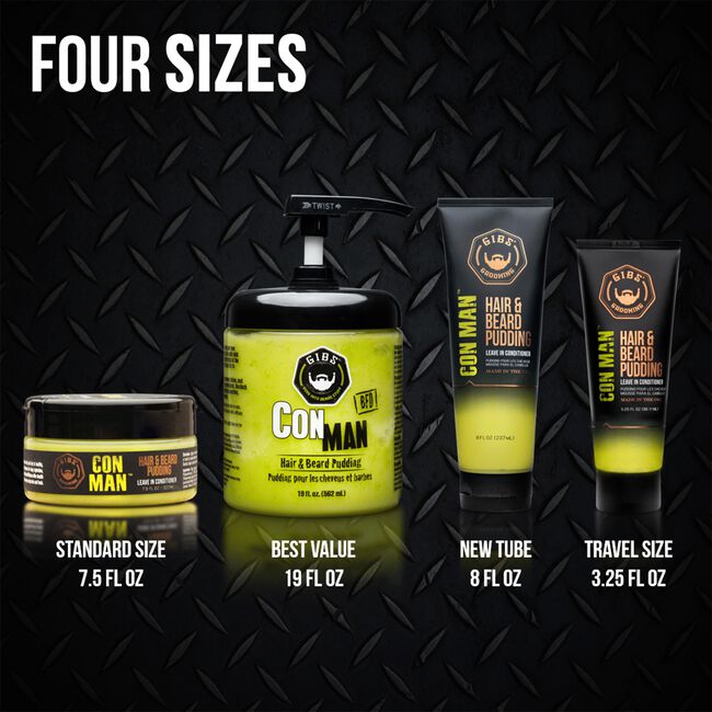 Con Man Hair & Beard Pudding