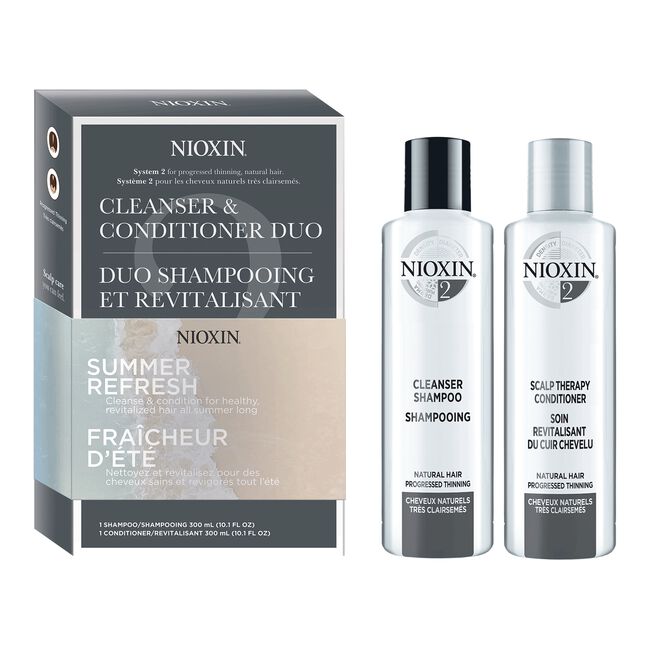 System 2 Scalp Cleanser, Scalp Therapy Duo