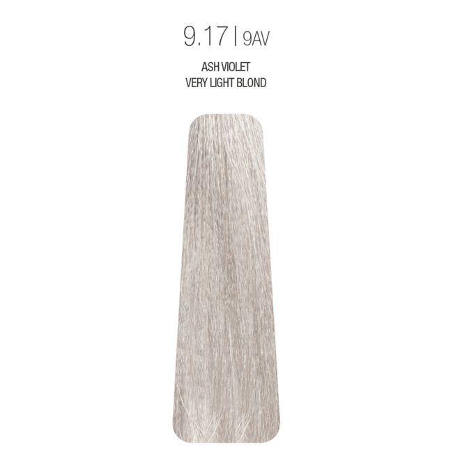 9.17/9AV Ash Violet Very Light Blond The Gloss Demi Permanent Hair Color