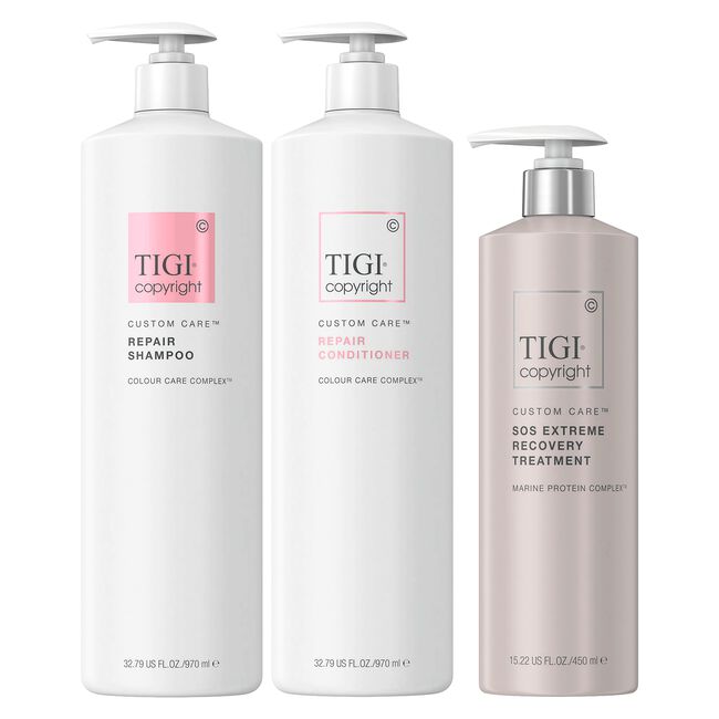 Copyright SOS Repair Shampoo, Conditioner, Recovery Treatment