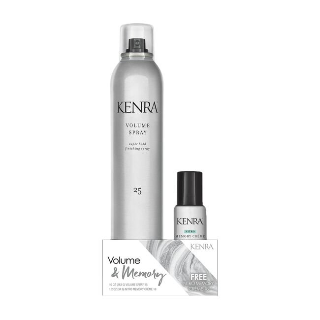 Volume Spray 25, Nitro Memory Creme 18 Kenra Professional CosmoProf