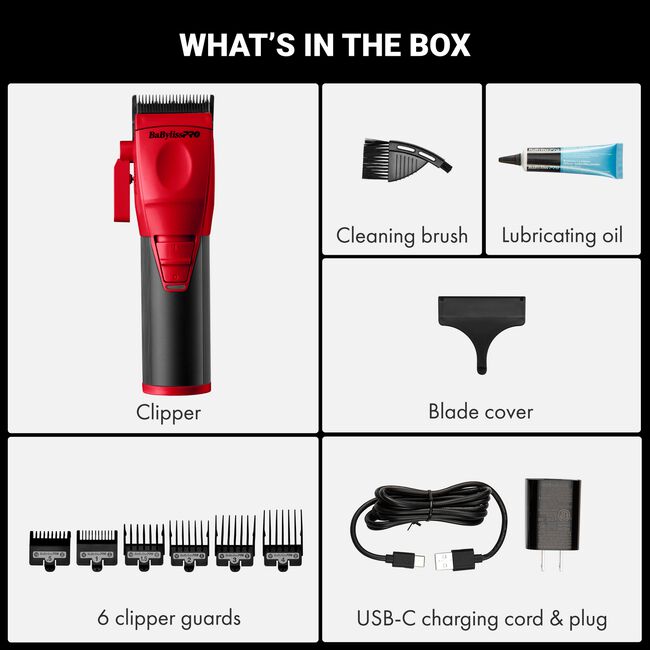 Limited Edition Red CoreFX Cordless Clipper