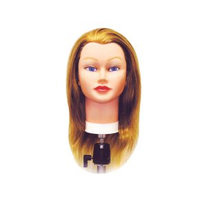Doll Head Model with Desktop Stand Training Manikin Head 65cm Cartoon Doll  Mannequin Head for Beauty School Students Children Style B