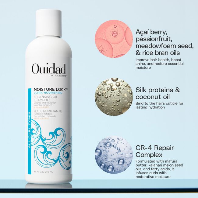 Moisture Lock Ultra-Nourishing Cleansing Oil Shampoo