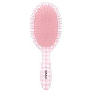 Gingham Pink Detangle Brush
