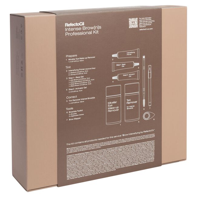 RefectoCil Intense Browns Professional Kit Cosmetic Brands of N