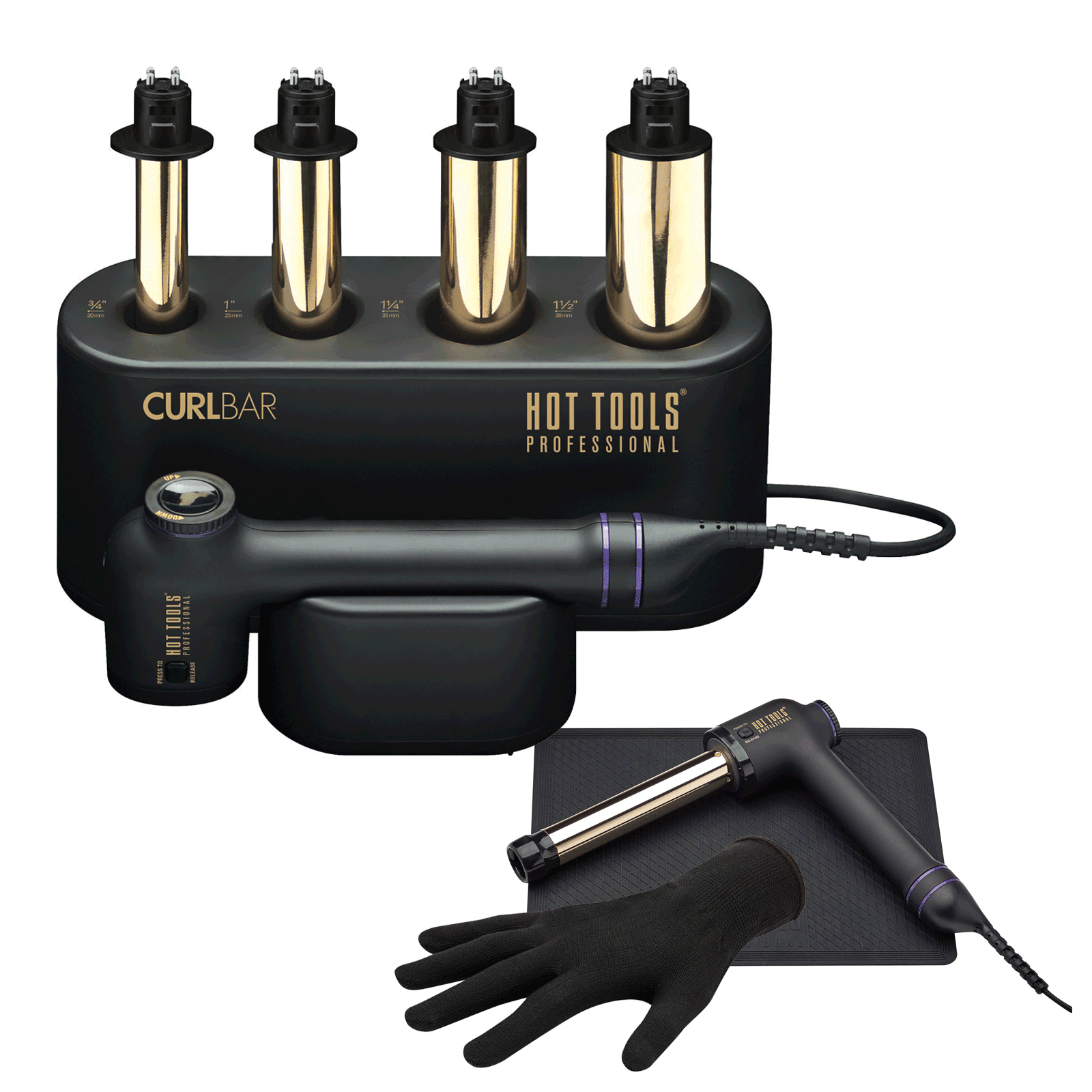 hot tools curl bar set