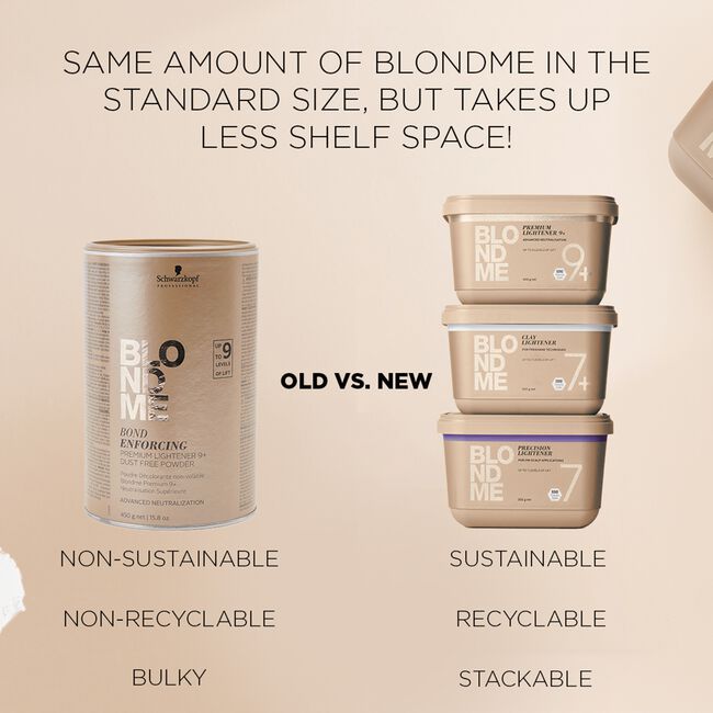 BlondMe Bond Enforcing Premium Lightener 9+ XXL