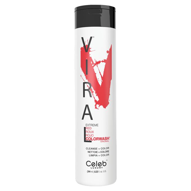 Viral Red Colorwash