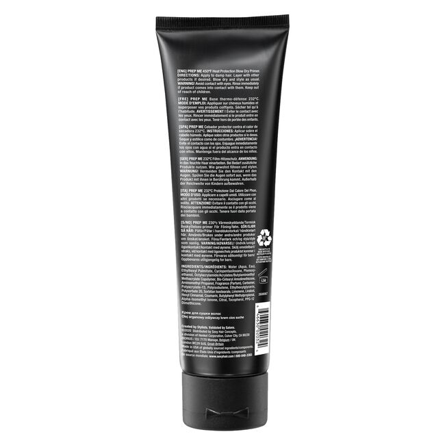Style Sexy Hair Prep Me 450˚F Heat Protection Blow Dry Primer