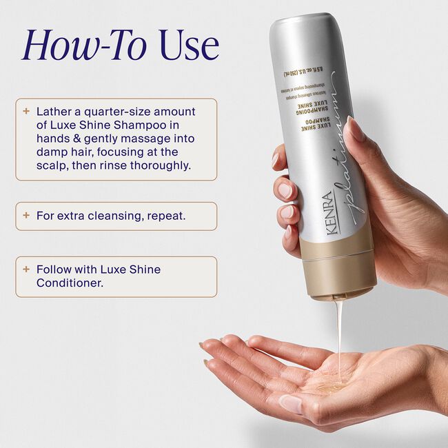 Platinum Luxe Shine Shampoo