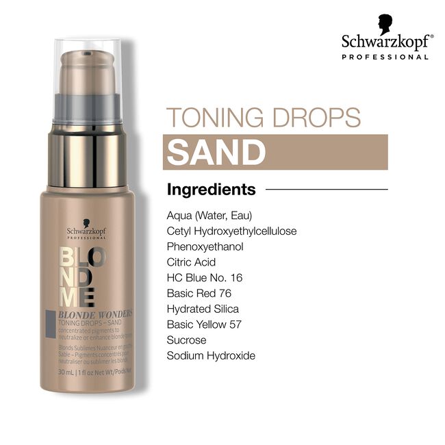 Sand BlondMe Blonde Wonders Toning Drops