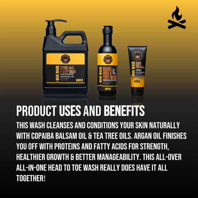 Amber Conditioning Fuel for Beard & Hair