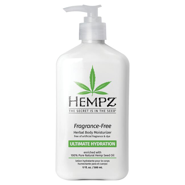 Fragrance-Free Herbal Body Moisturizer