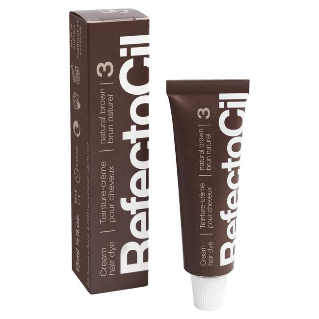 Natural Brown #3 Cream Hair Dye