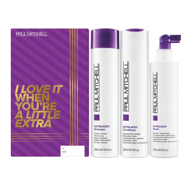 Extra-Body Daily Shampoo, Conditioner, Boost Trio