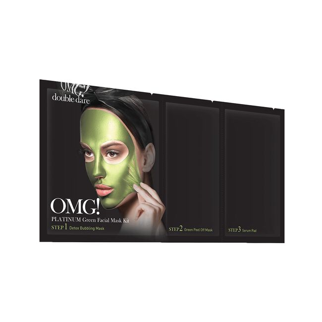 OMG! Platinum Green Face Mask