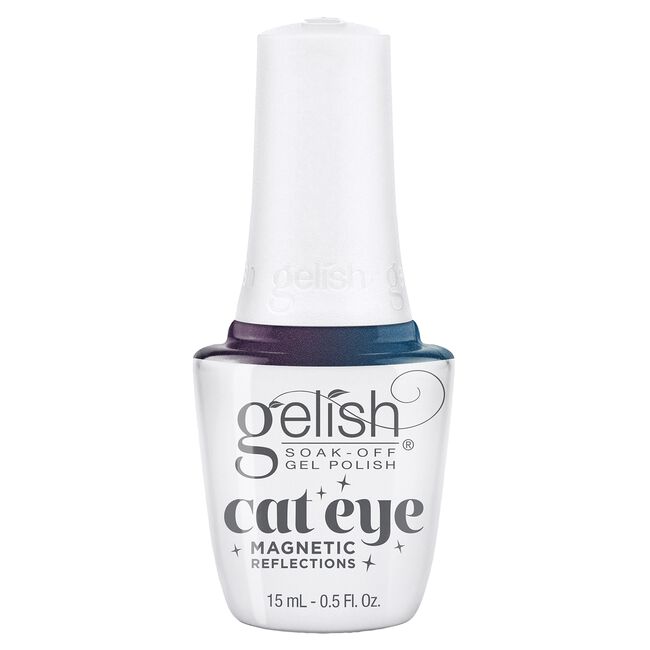 Blue Eclipse Cat Eye Magnetic Reflections Soak-Off Gel Polish