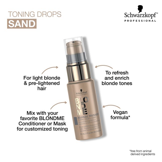 Sand BlondMe Blonde Wonders Toning Drops