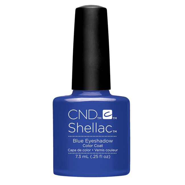 Blue Eyeshadow Shellac Gel Polish