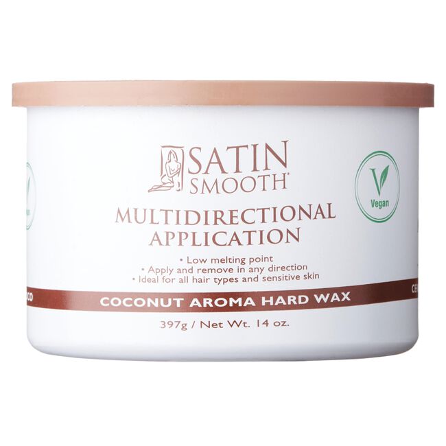 Multidirectional Application Coconut Aroma Hard Wax