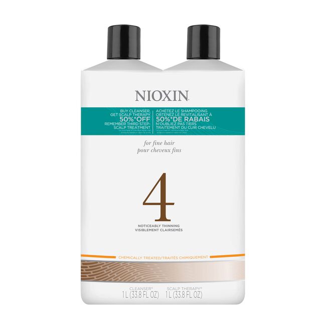 System 4 Cleanser & Scalp Therapy Liter Duo