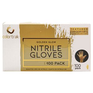 Medium Golden Glow Nitrile Gloves
