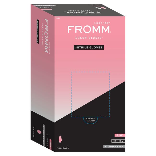 Pink Nitrile Gloves