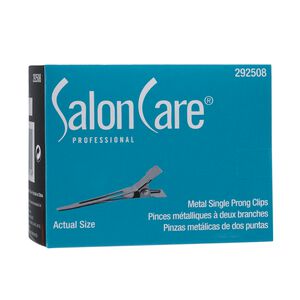 Professional Metal Single Prong Curl Clips