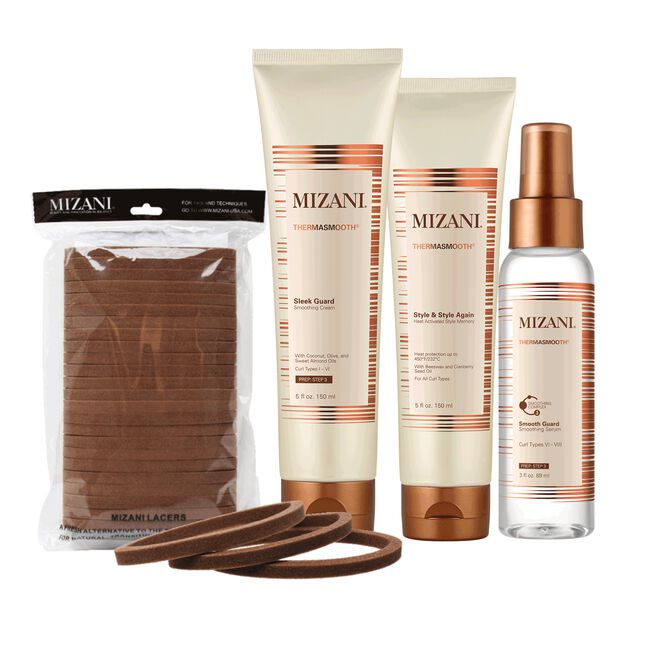 Thermasmooth - Stylers with Smooth Guard Serum & Hair Lacers