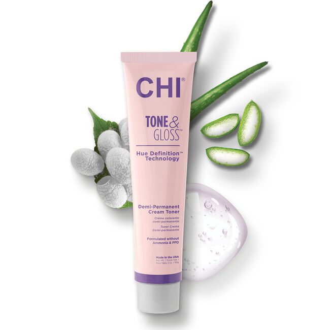 Biscotti Tone & Gloss Ammonia-Free Demi-Permanent Cream Toner