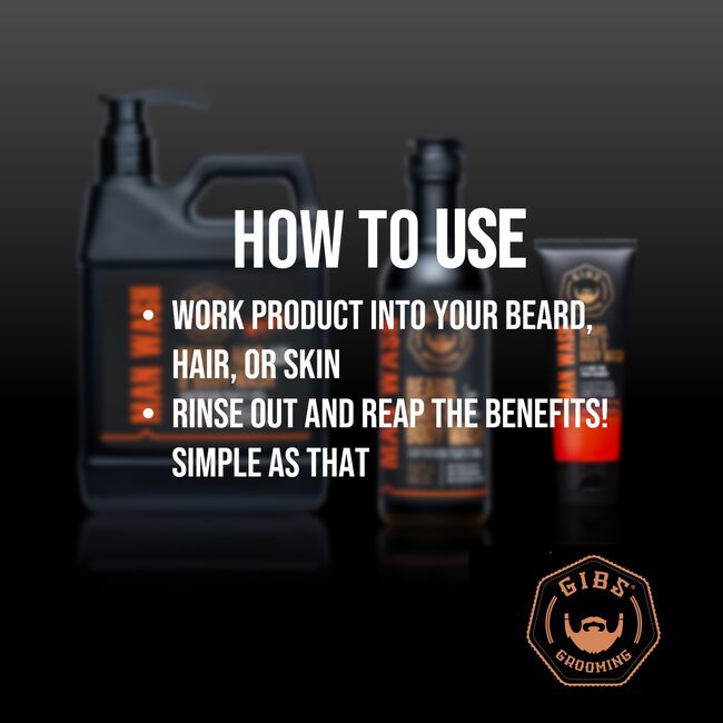 Man Wash BHB Beard, Hair and Body